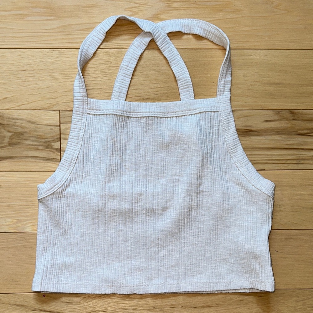 American Eagle Ribbed Crop Top